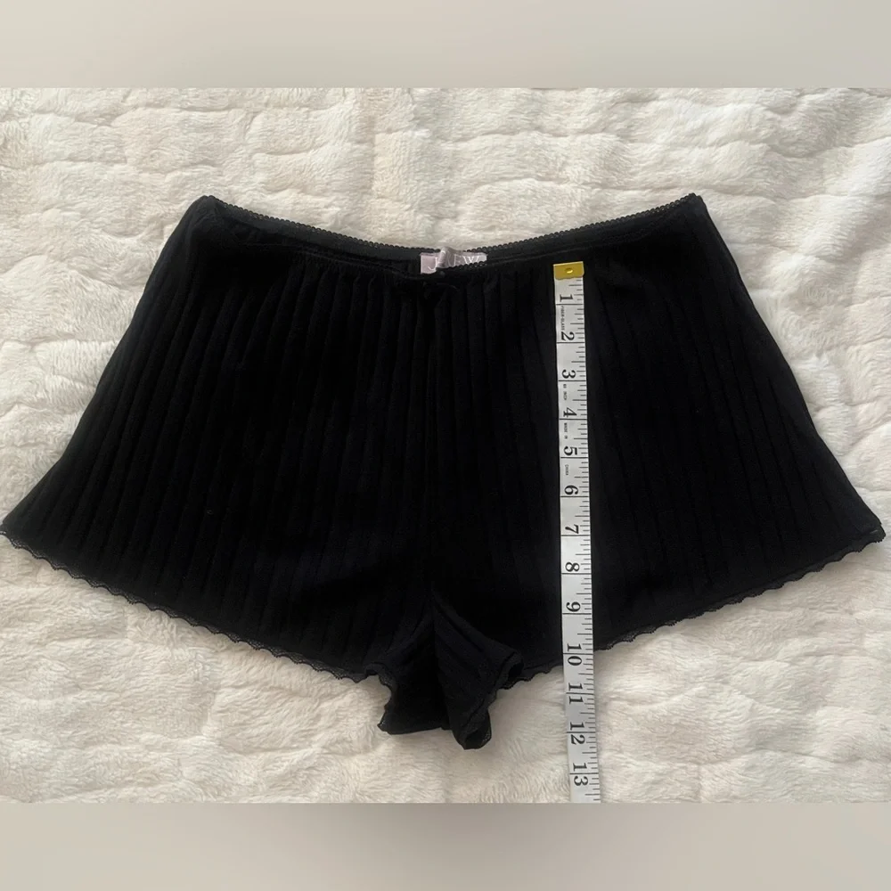 J.Crew Black Ribbed Shorts size S. New without tags.